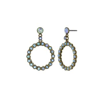light blue - Creole Cristal - Konplott earrings